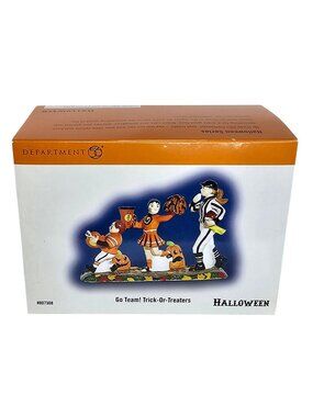 Department 56 Halloween Go Team Trick-Or-Treaters Figurine 807308 New In Box